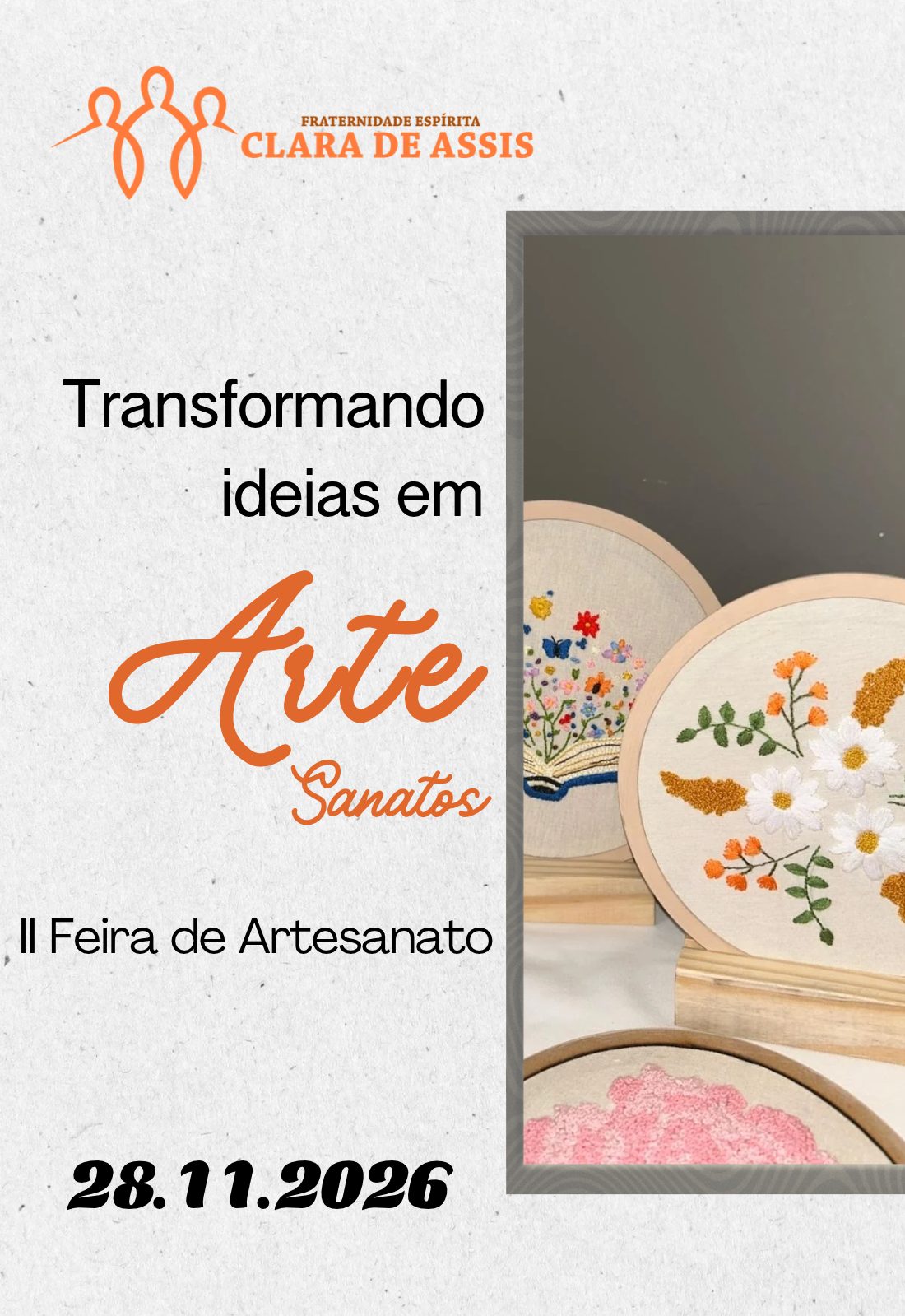 II Feira de Artesanato Clara de Assis